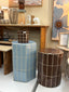 Seidler Ceramic Tile Stool - Blue
