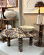 Lucia Marble Coffee Table - Claret