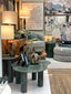 Netta Marble Side Table - Green