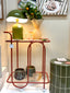 Trinity Metal Bar Cart - Jaffa