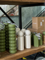 Omega Wood Salt + Pepper Grinder - Olive