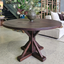 Mondrian Oak Dining Table - Dark Mammoth
