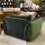 Coulton Swivel Chair - Green Velvet