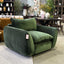 Coulton Swivel Chair - Green Velvet