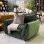 Coulton Swivel Chair - Green Velvet