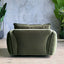 Coulton Swivel Chair - Green Velvet