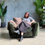 Coulton Swivel Chair - Green Velvet