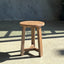 Nesto Round Stool - Brown
