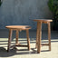 Nesto Round Side Tables - Set of 2 - Brown