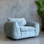 Coulton Swivel Chair - Pale Blue