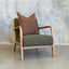 Luca Armchair - Green Boucle