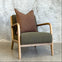 Luca Armchair - Green Boucle