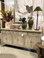 Chinese 6 Door Sideboard - Natural