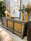 Original Chinese Shanxi Sideboard - Green + Toffee