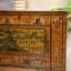 Original Chinese Cabinet - Orange Pictorial