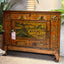 Original Chinese Cabinet - Orange Pictorial