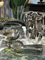 Argent Vase - Chrome Silver