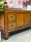 Original Chinese Sideboard - Burnt Orange
