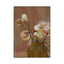 Blooms in View Framed Canvas Art - 100x140cm