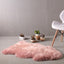 Premium Longwool NZ Sheepskin - Rose