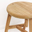 Parq Peasant Round Stool - Natural