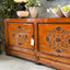 Original Chinese Sideboard - Vermilion Floral