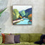 River Beauty Framed Canvas Art - 100x100cm