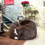 Sheepskin Beanbag - Natural Black