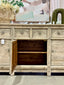 Original Chinese 3 Door Sideboard - Rice Paper