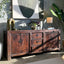 Original Chinese Sideboard - Brown + Black Distressed