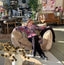 Coulton Swivel Chair - Tan