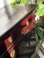 Original Chinese Dynasty Sideboard - Oxblood Lacquer