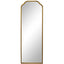 Scallop Wooden Mirror