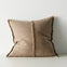 Adela Cushion - Cocoa 50x50