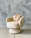 Allie Swivel Armchair - Natural