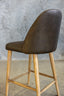 Austin Counter Stool - Liquorice Leather
