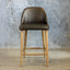 Austin Counter Stool - Liquorice Leather