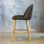 Austin Counter Stool - Liquorice Leather