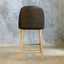 Austin Counter Stool - Liquorice Leather