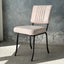 Billie Dining Chair - Oyster Grey Leather