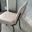 Billie Dining Chair - Oyster Grey Leather