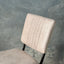 Billie Dining Chair - Oyster Grey Leather