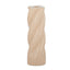 Twister Ceramic Candle Holder - Nude