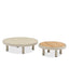 Cloud Outdoor Coffee Table - Teak 60cm