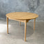 Calla Round Extendable Dining Table - Natural