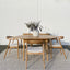 Calla Round Extendable Dining Table - Natural