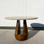 Calvino Travertine Dining Table