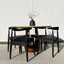 Calvino Travertine Dining Table