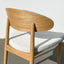 Canape Dining Chair - Beige / Natural