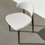 Canape Dining Chair - Beige / Walnut
